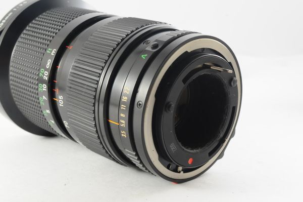 ★極上美品★CANON キヤノン NEW FD 35-105mm F3.5 清潔感溢れる綺麗な外観！クリアーな光学！0236_画像6