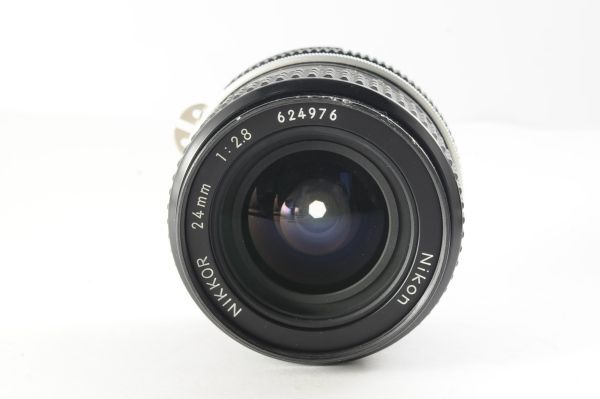 ★極上美品★ニコン Nikon Ai Nikkor 24mm F2.8 清潔感溢れる綺麗な外観！クリアーな光学！0243_画像2
