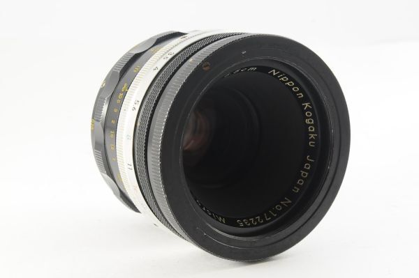 ★希少・美品★Nikon Micro-NIKKOR 5.5cm F3.5 経年ながら綺麗な外観！クリアーな光学！0256_画像3