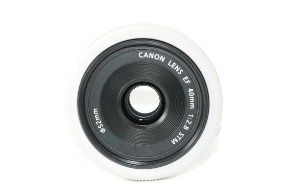 ★超美品★キャノン Canon EF 40mm F2.8 STM 清潔感溢れる非常に外観！！クリアーな光学！カビ、クモリなし！0235の画像2