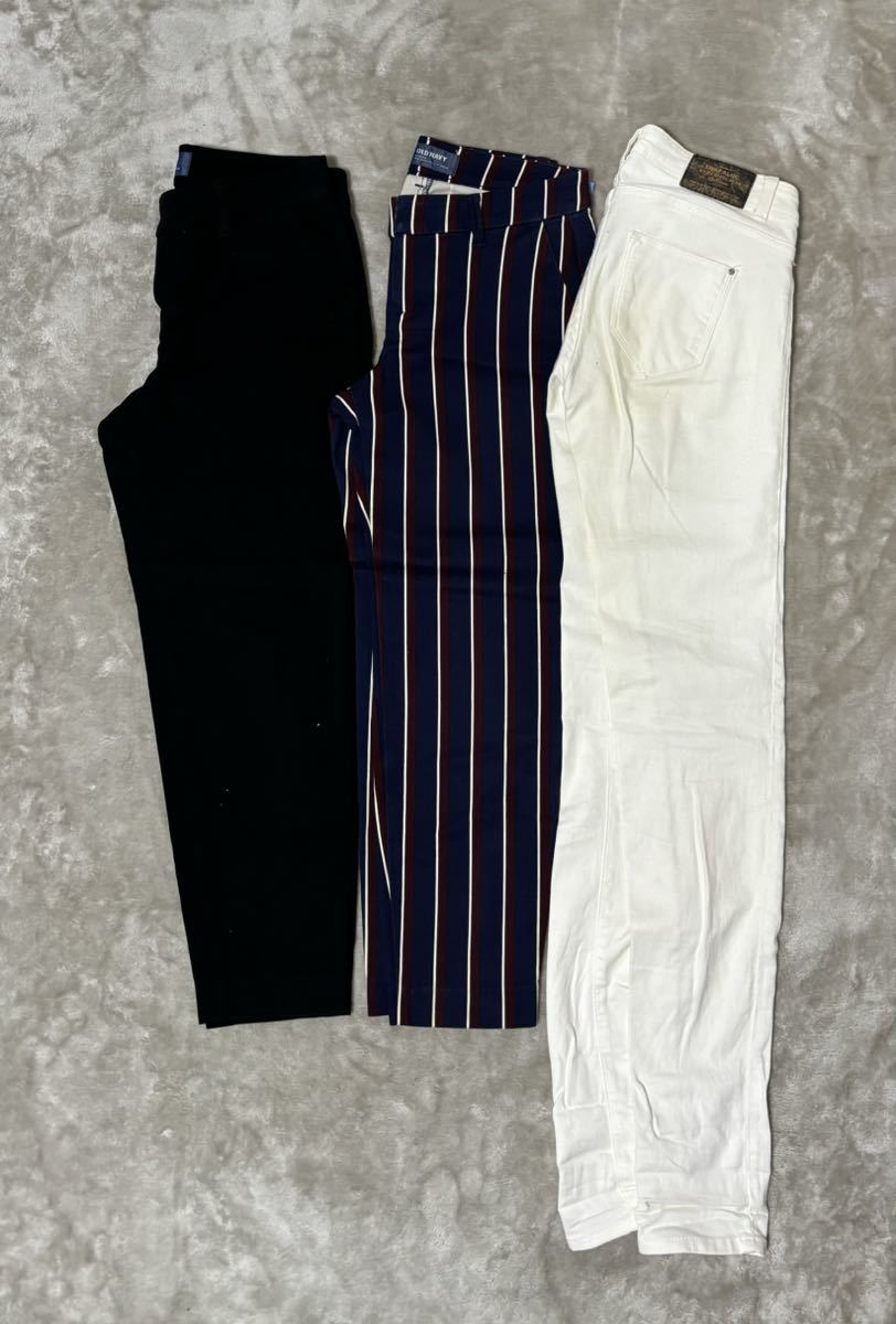 Y-27 女性服 まとめ売り Lee パーカー デニムジャケット スカート 半袖 長ズボン Bランクの画像4