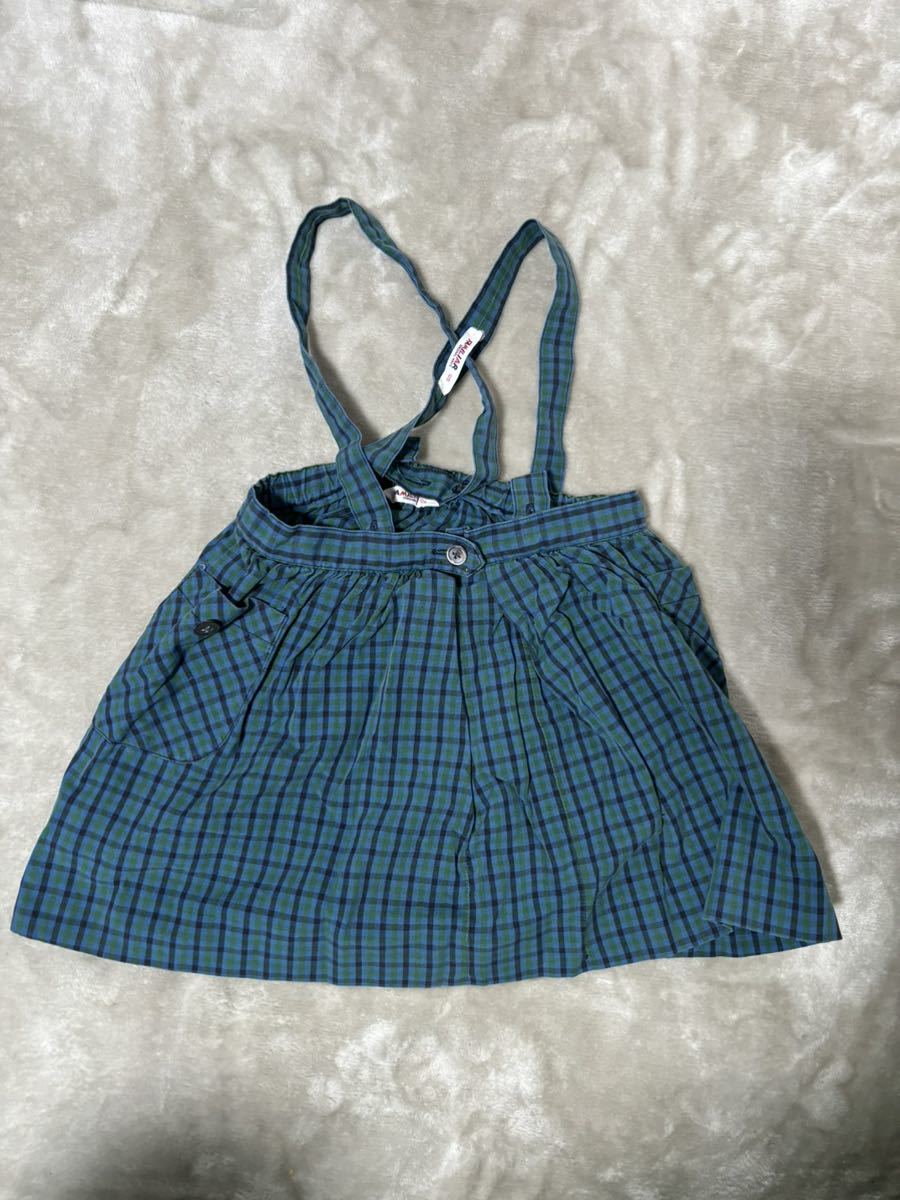 ［B13］ファミリア　familiar スカート　子供服　ベビー服　105サイズ　Bランク_画像1