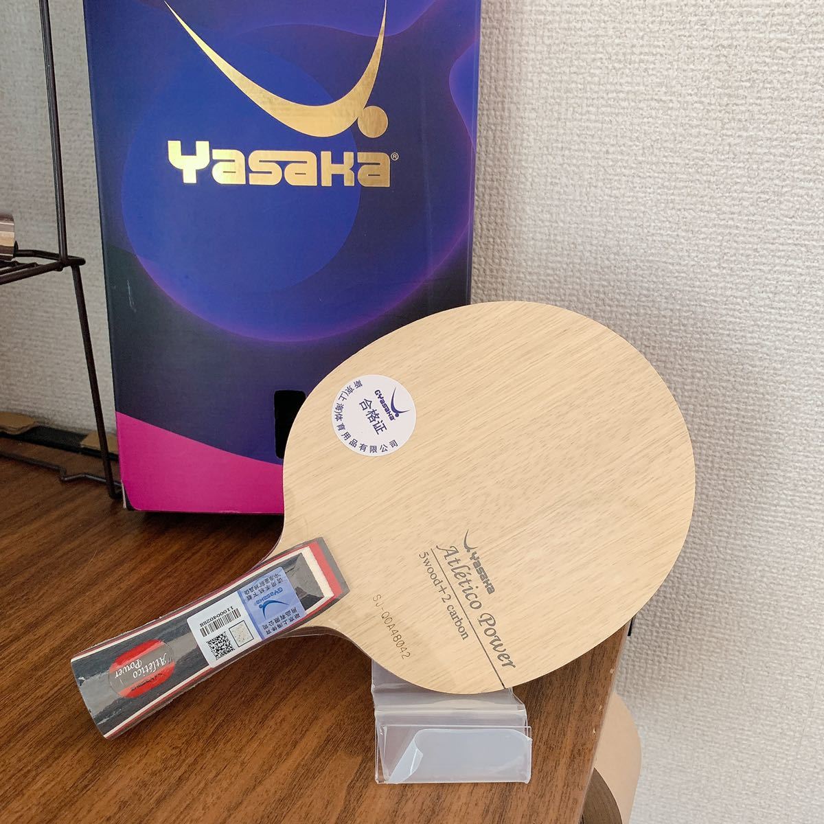 yasaka marks retiko power ping-pong racket she-kFL Y1