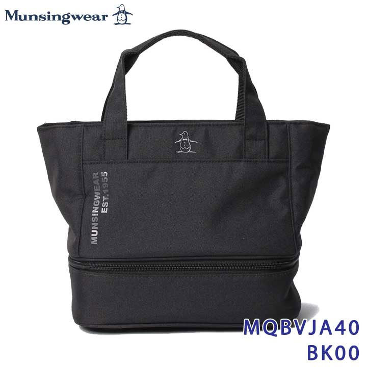 マンシングウェア MQBVJA40 2層式カートバッグ ブラック(BK00) ラウンドトート 保冷仕様 Munsingwear 2023 28p_画像1