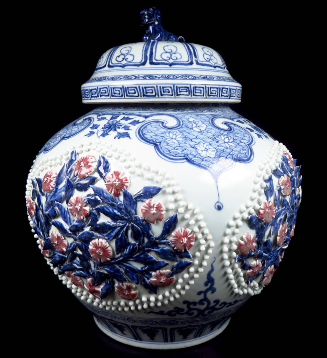 中国美術 青花花卉紋碗 南京古染付茶碗(C592)|陶芸 中国美術 青花花卉紋碗 南京古染付茶碗(C592)|陶芸