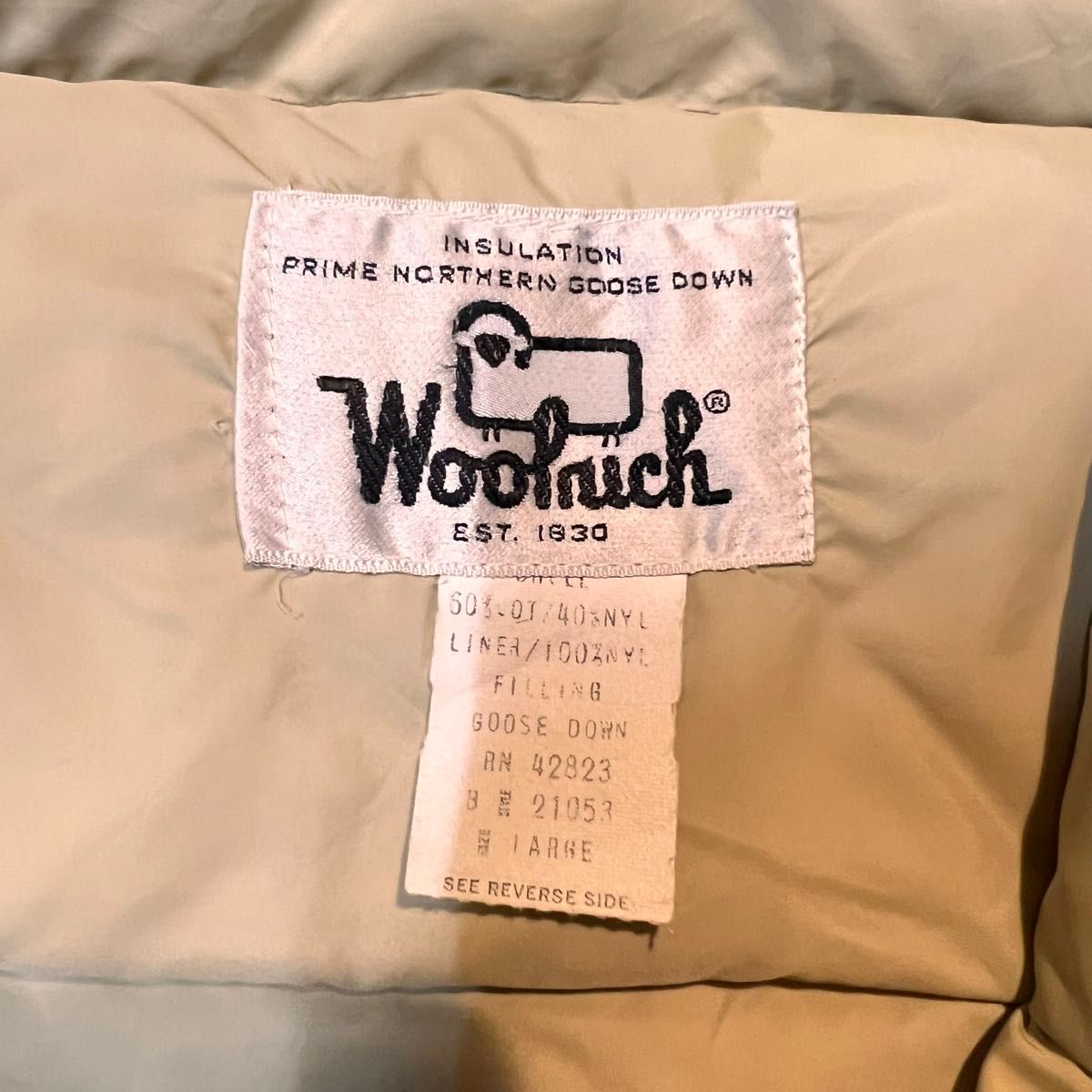 激レア！！【Woolrich ウールリッチ】70sビンテージダウンジャケット