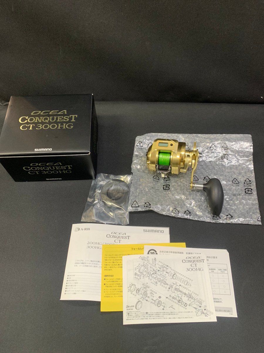 ☆ シマノ 18 オシア コンクエスト CT300HG 03820 SHIMANO OCEA CONQUEST USED ☆