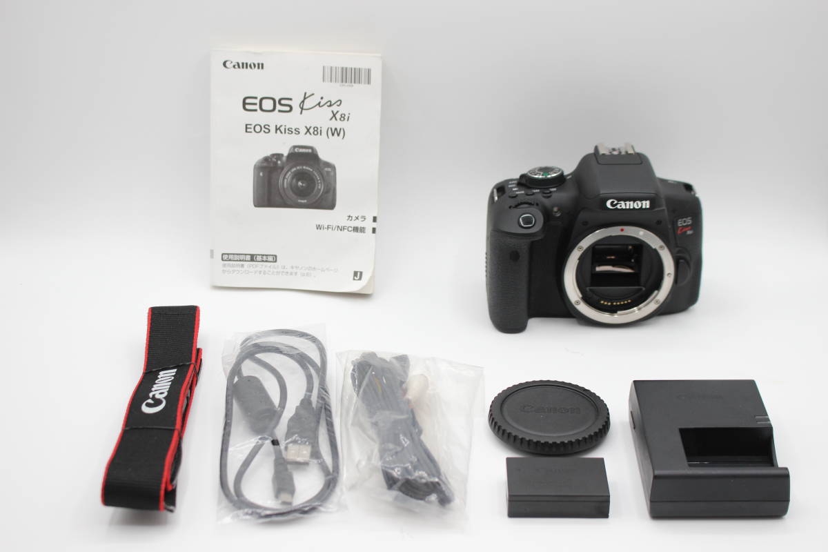 極美品◆Canon キヤノン EOS Kiss X8i ボディ◆-02_画像1