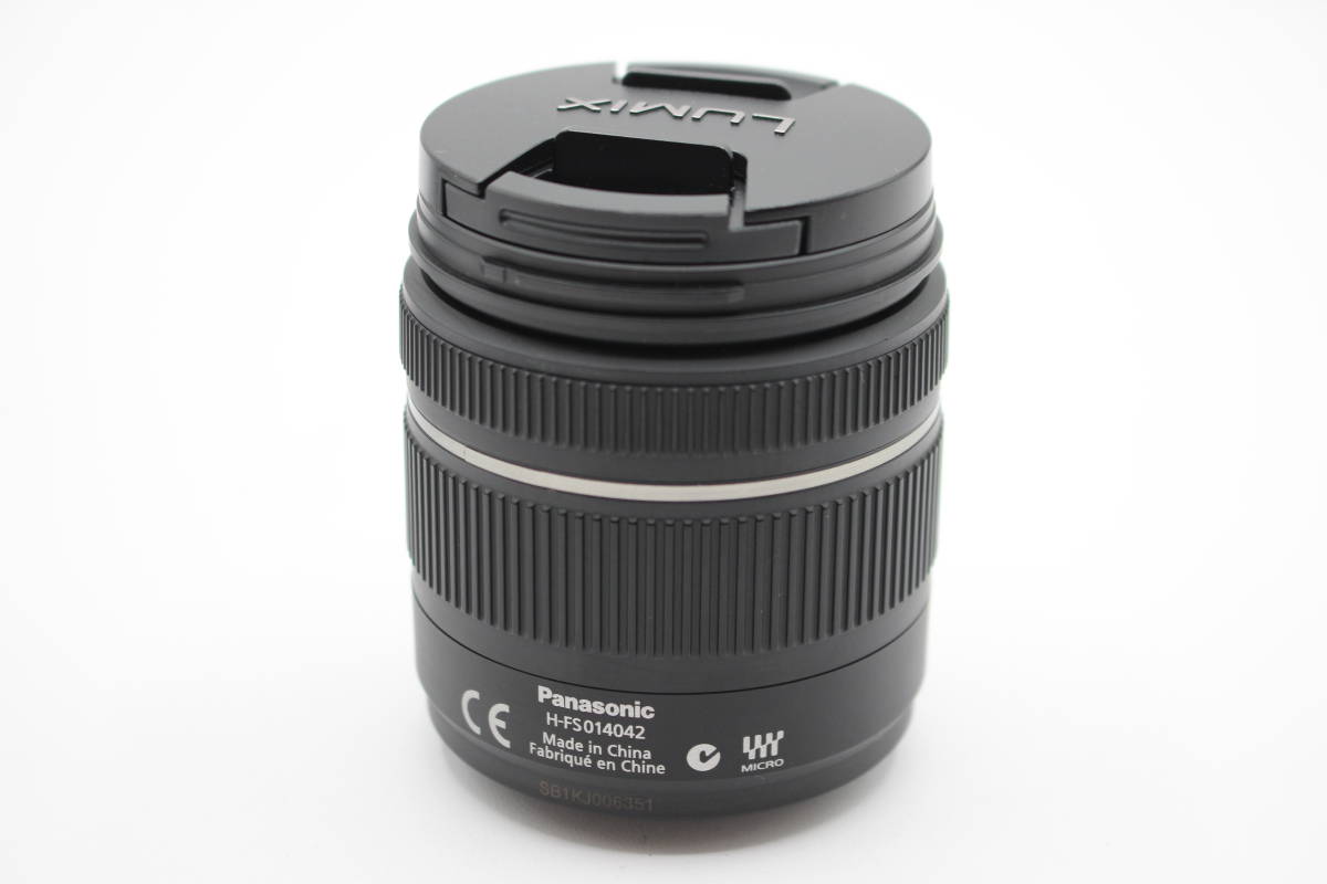 極美品◆Panasonic LUMIX G VARIO 14-42mm F3.5-5.6 ブラック◆状態良好♪-02_画像4