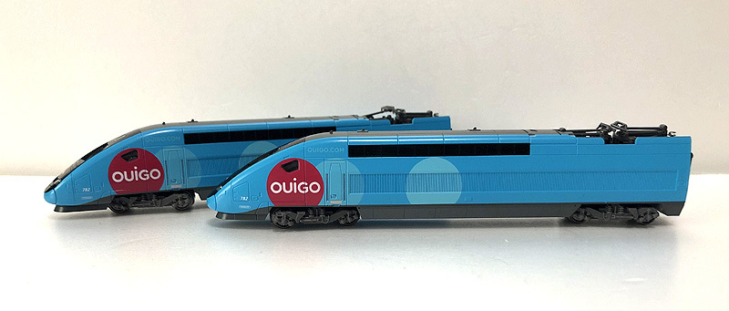 (N)KATO TGV OUIGO 先頭車2両 M+T 中古品_画像3