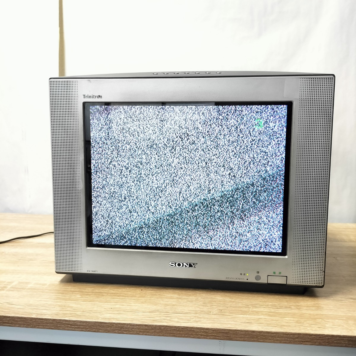 希少 レトロ SONY ブラウン管テレビ KV-14AF1_画像1