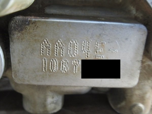 【同梱不可】 H1R6-0219 ホンダ スーパーカブ50 プロ 実動 エンジン ASSY 機関良好 【AA04-302～ 4速セル付 動画有】_画像7