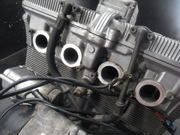 【同梱不可】 H1R6-0220 スズキ GSF750 実動♪ エンジン ASSY 機関良好 【GR7EA-100～ 動画有】の画像3