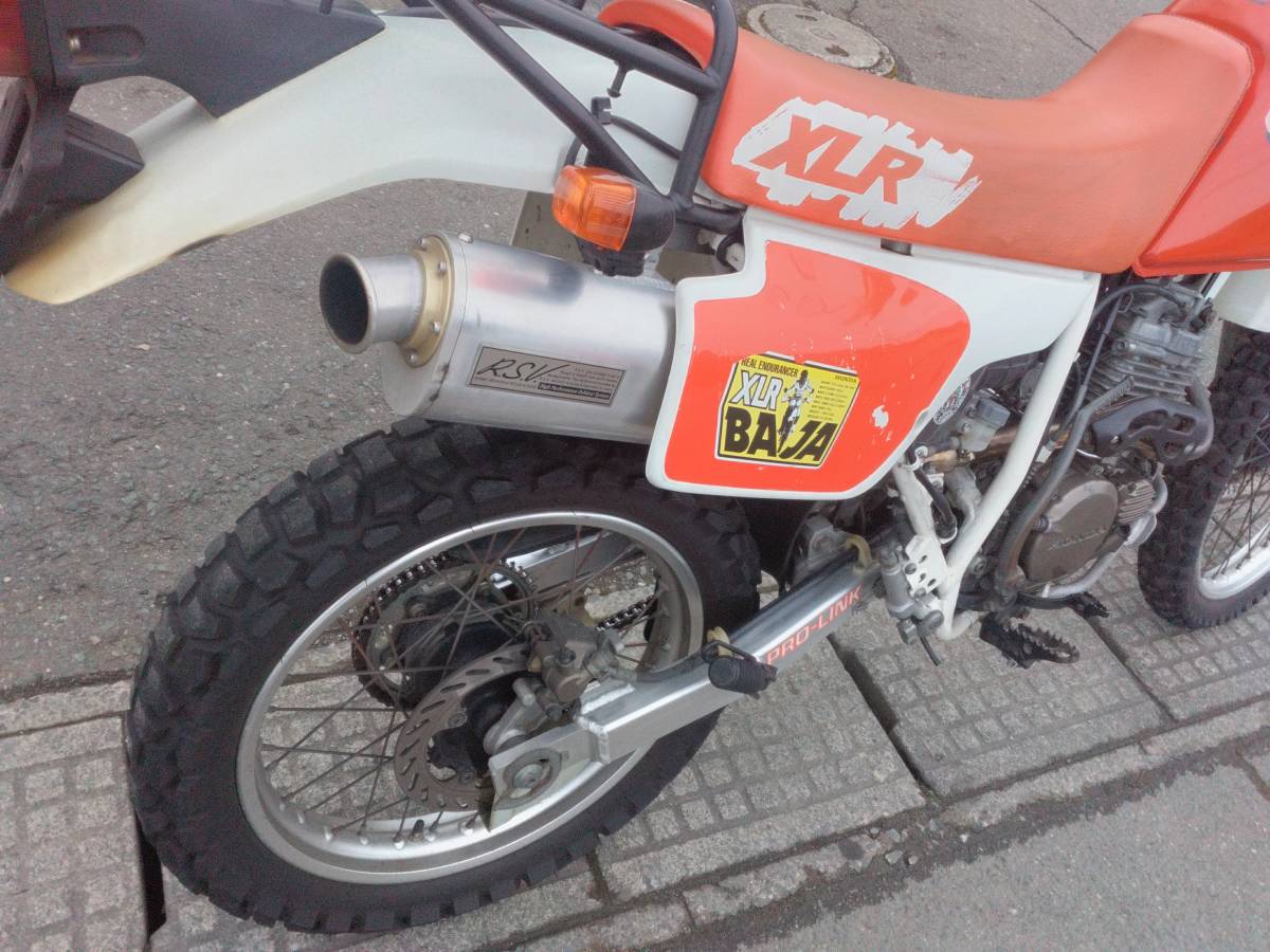 ☆彡HONDA　ホンダ　XLR250　BAJA　MD22　XLR250RⅢJ　良好車　付属品付　山形発　☆彡_画像4