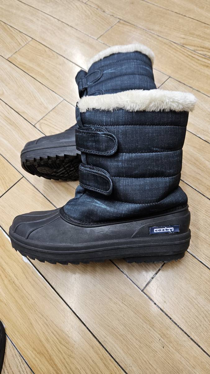  б/у хороший товар cosbykos Be winter ботинки 27 см 