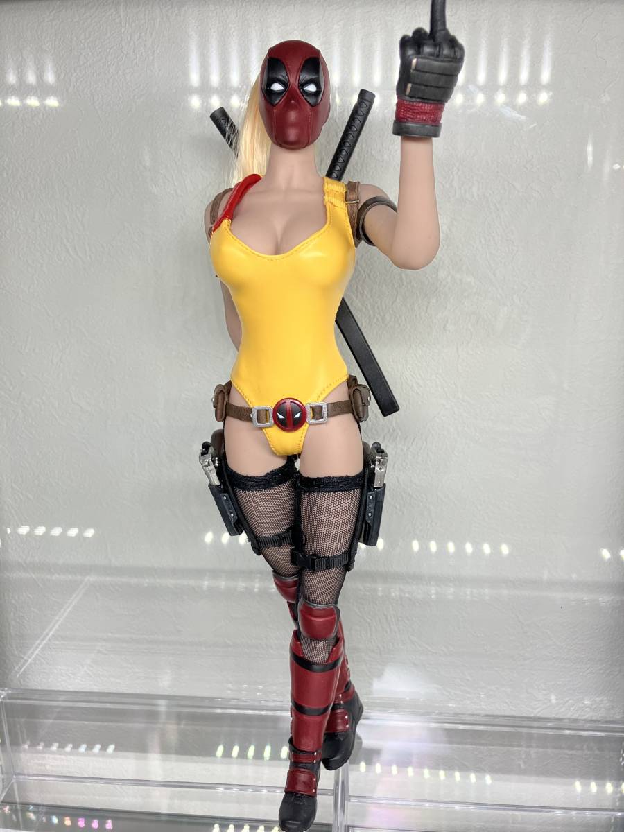 カスタム品 12 インチ 1/6 シームレス フィギュア レディ プール 女性 素体 deadpool toys era LADY KATANA デッドプール TBLeague Phicen _画像4