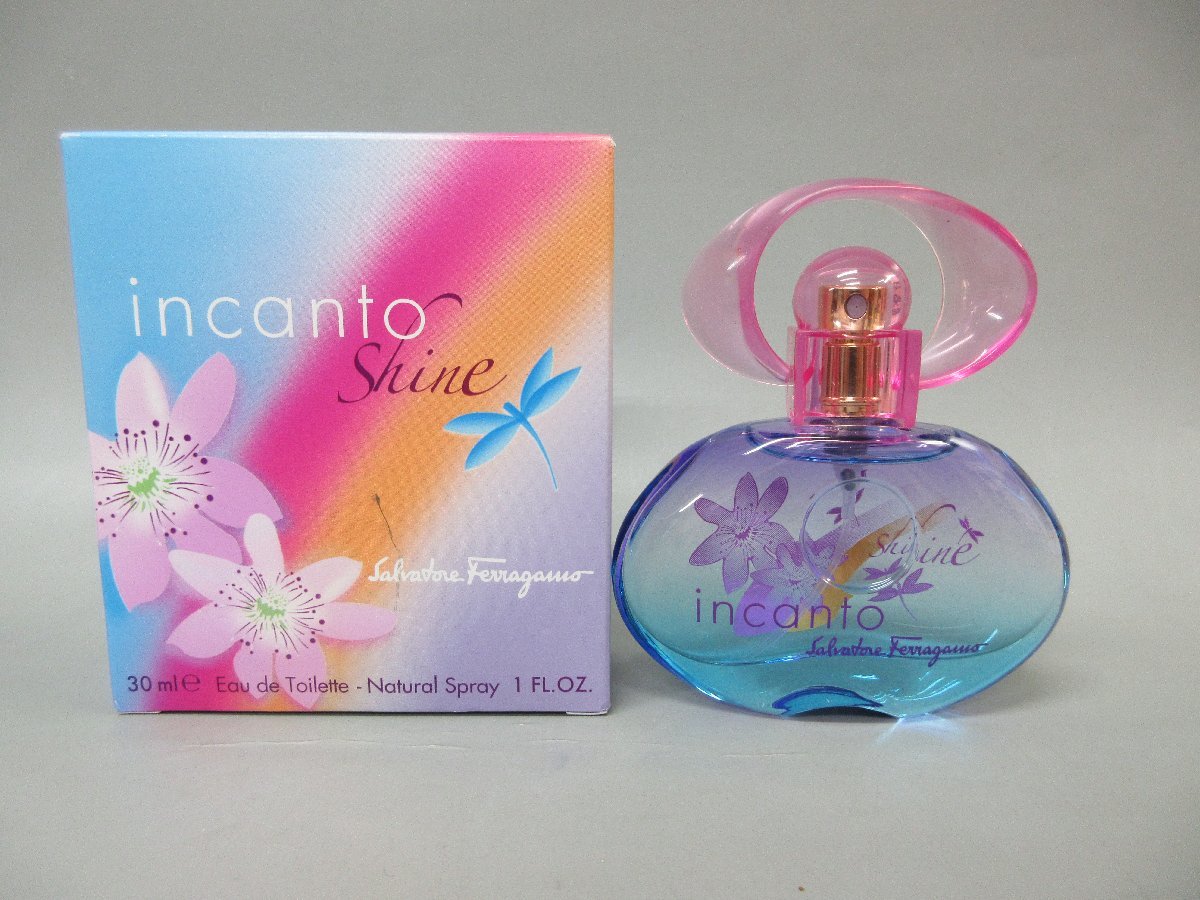 Salvatore Ferragamo サルヴァトーレ フェラガモ incanto インカント 3本セット shine シャイン charms チャーム dream ドリーム 各30ml_画像2