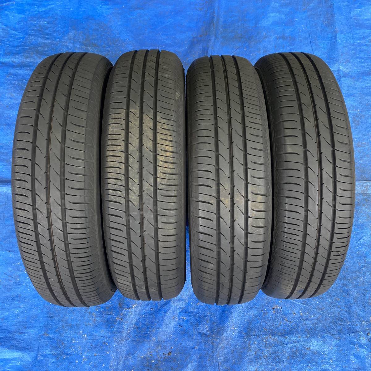 [24T00110E] 155/80R13 TOYO NANOENERGY 3 PLUS 2022年製 夏タイヤ 4本セット_画像1