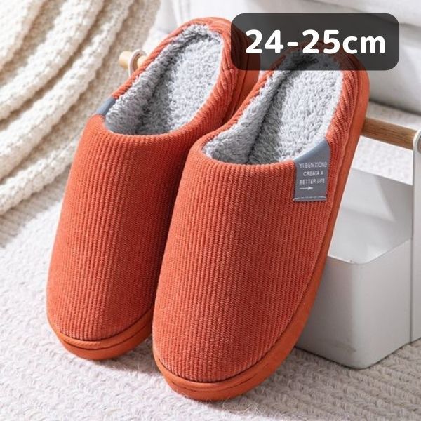 room shoes slippers warm .......24-25 orange #0002