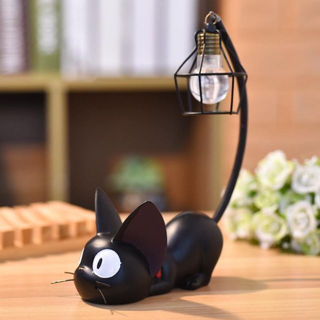  black cat light light stand lamp ornament Night light A type 