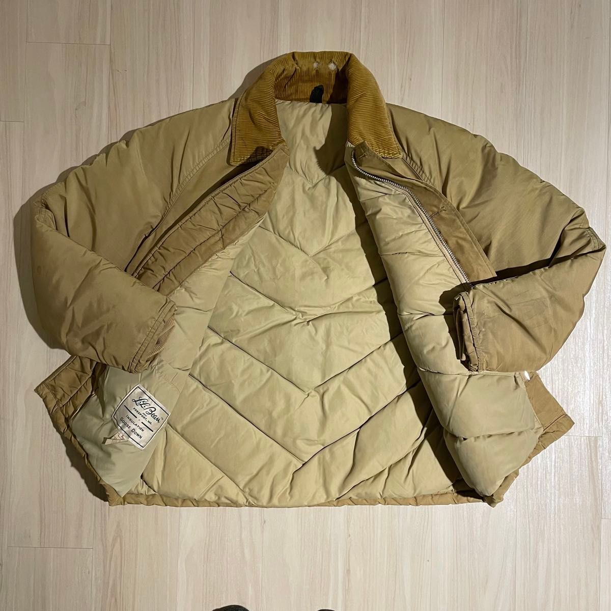 60s 70s L.L.Bean 筆記体　USA製 グースダウン　エルエルビーン　GOOSE DOWN ヴィンテージ　ビンテージ