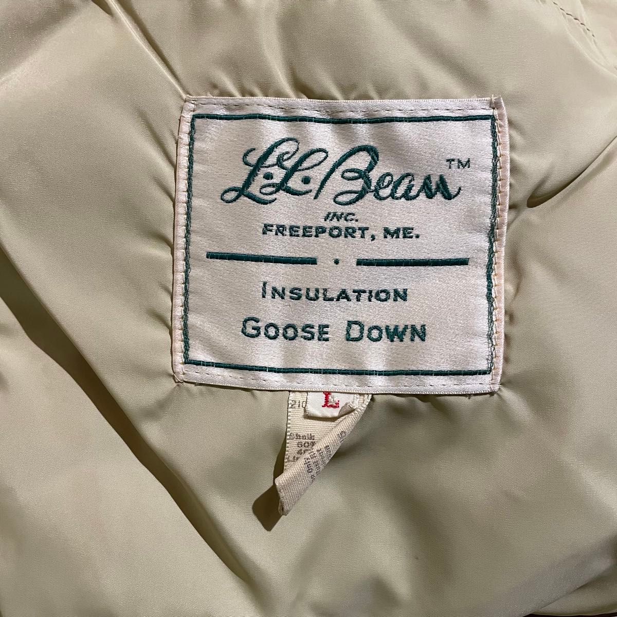 60s 70s L.L.Bean 筆記体　USA製 グースダウン　エルエルビーン　GOOSE DOWN ヴィンテージ　ビンテージ