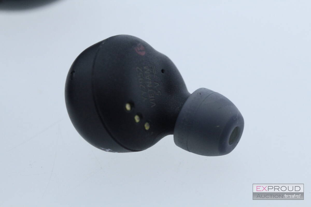良品★Q04 SONY ソニー ワイヤレスステレオヘッドセット WF-C500 コンパクトモデル ブラック イヤホン Bluetooth IPX4防水 動作確認済みの画像9