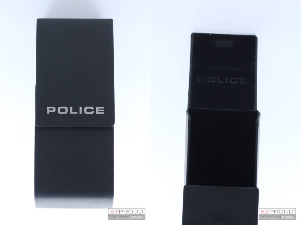 良品★Q54 POLICE ポリス SPL749J 男女兼用 サングラス 51□20 紫外線防止 UVカット UV予防 紫外線カット 度数不明 フレーム_画像3