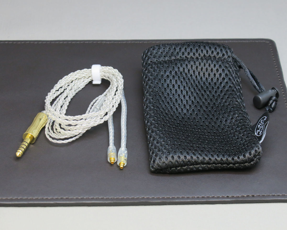 [丁寧梱包] ALO audio Litz Wire Earphone Cable【4.4mmバランス(5極)-MMCX】イヤホンケーブル Campfire Audio オーディオ[新品未使用]