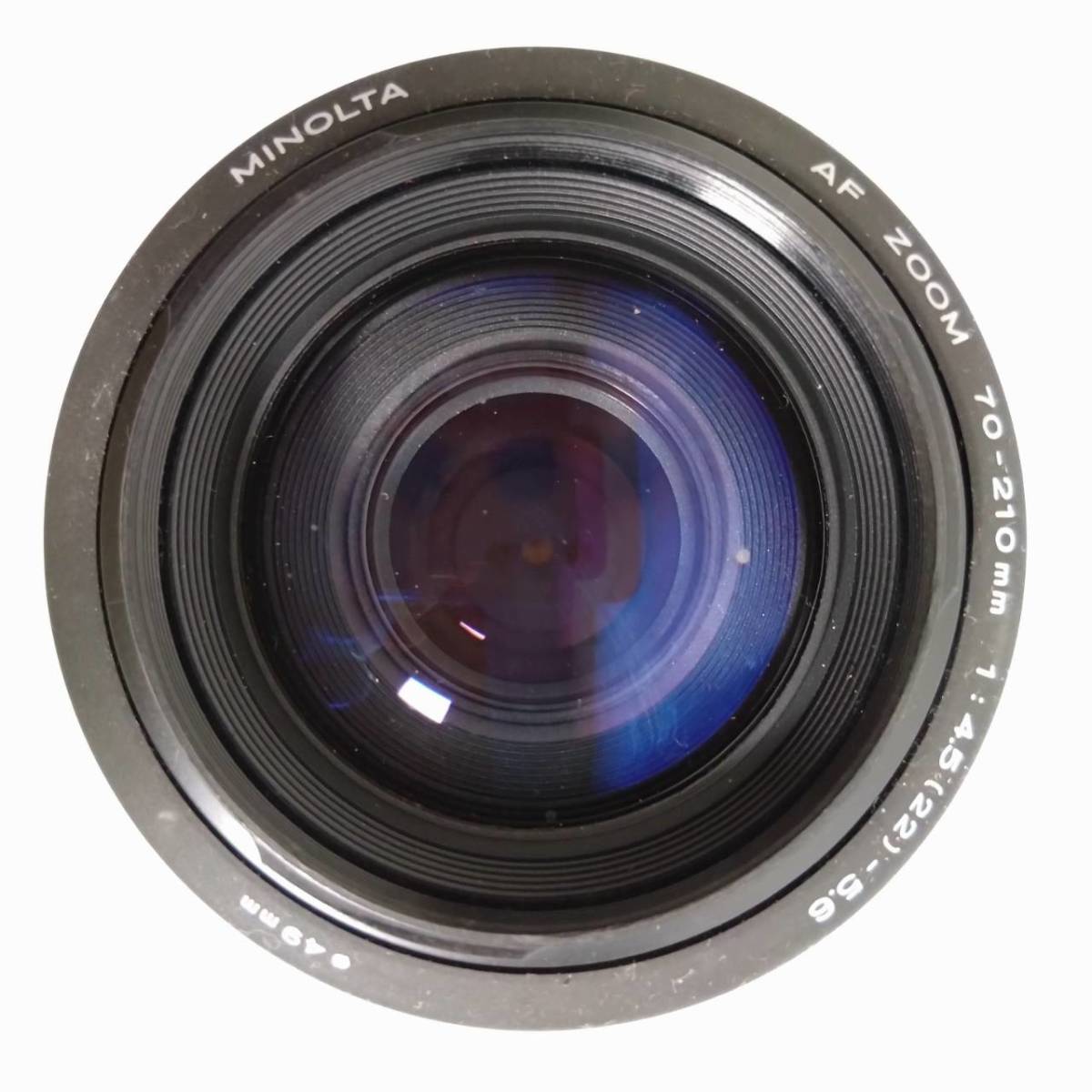 MINOLTA ミノルタ レンズ AF 70-210 ZOOM 70—210㎜ 1:4.5(22)-5.6 φ49㎜ オートフォーカス カメラレンズ 動作未確認 KB0103_画像8