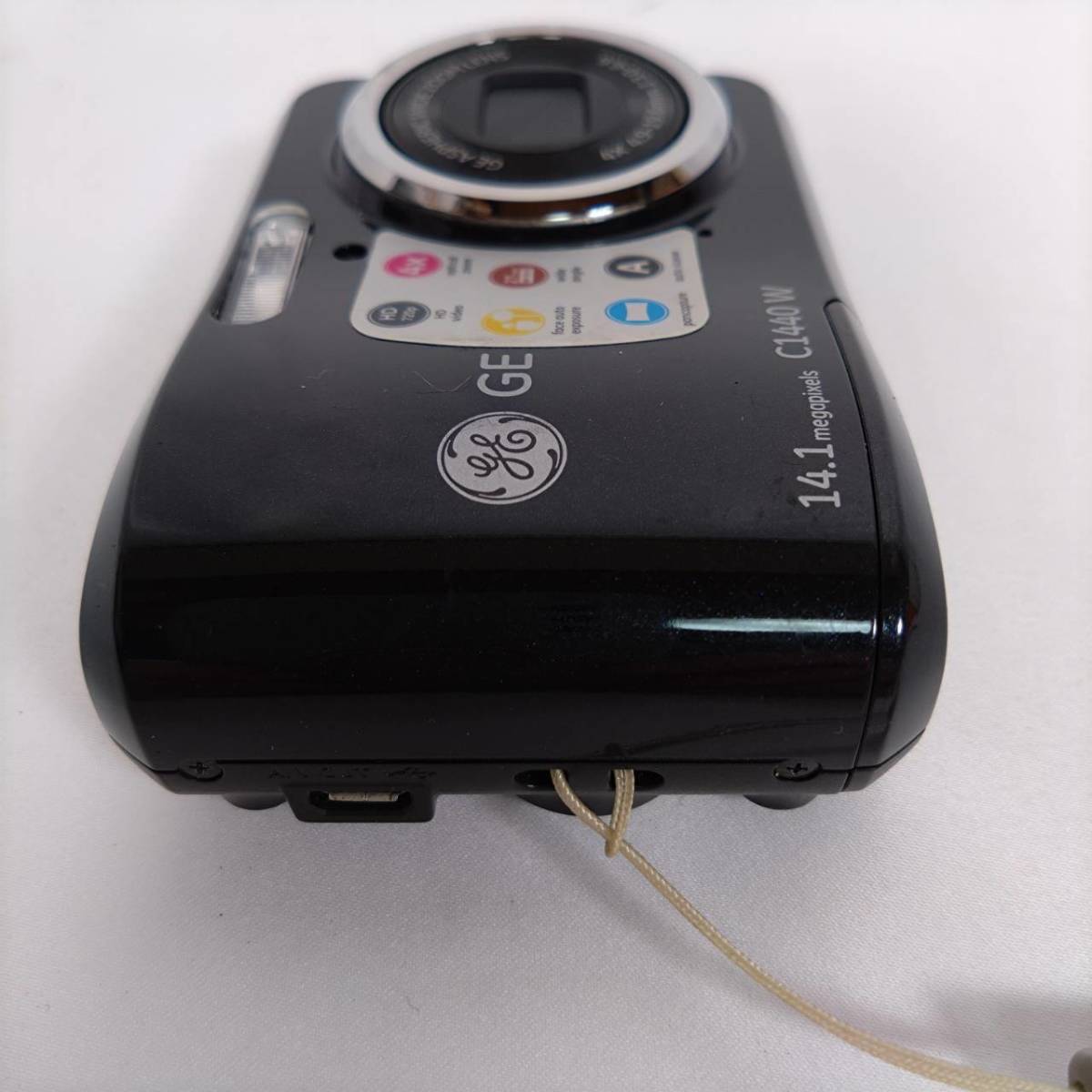 K) GE ゼネラル・エレクトリック C1440W コンパクトデジタルカメラ 4X 4.9-19.6㎜ 1:3.0-6.6 デジカメ 通電確認済 B0703_画像7