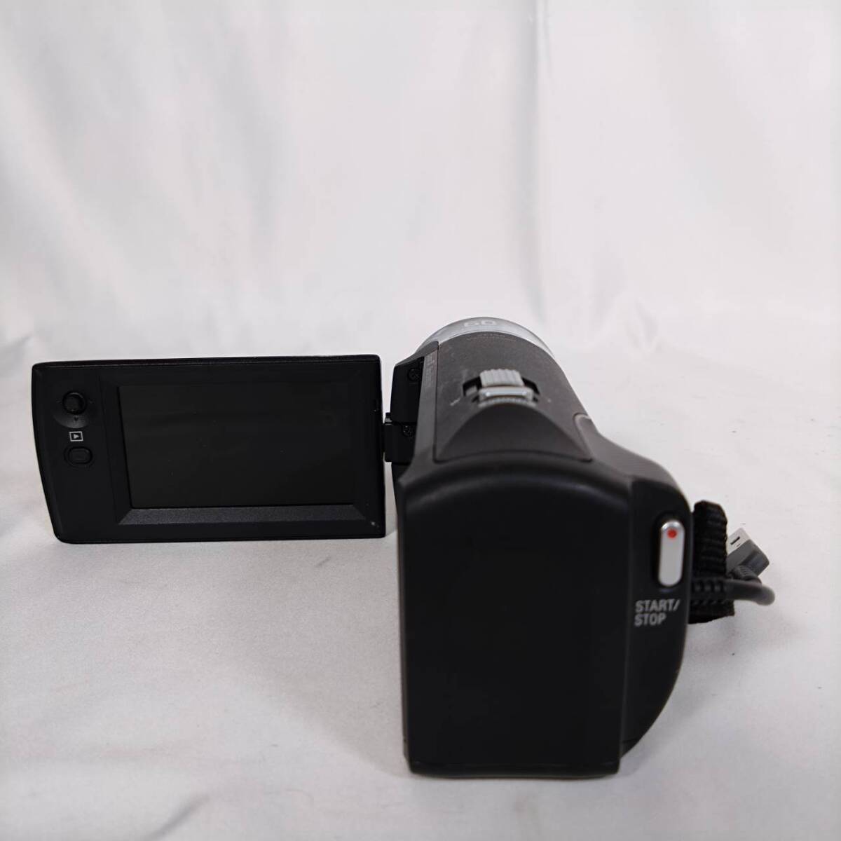 SONY HANDYCAM ソニー ハンディカム デジタルビデオカメラ HDR-CX470 22年製 ブラック 動作未確認 KB2203_画像4