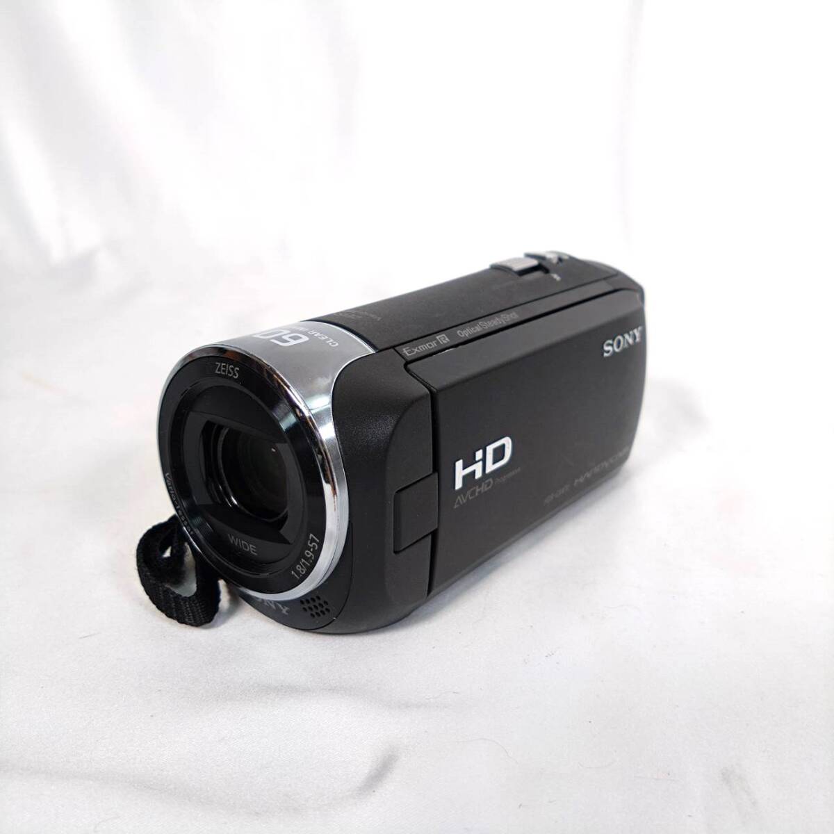 SONY HANDYCAM ソニー ハンディカム デジタルビデオカメラ HDR-CX470 22年製 ブラック 動作未確認 KB2203_画像1