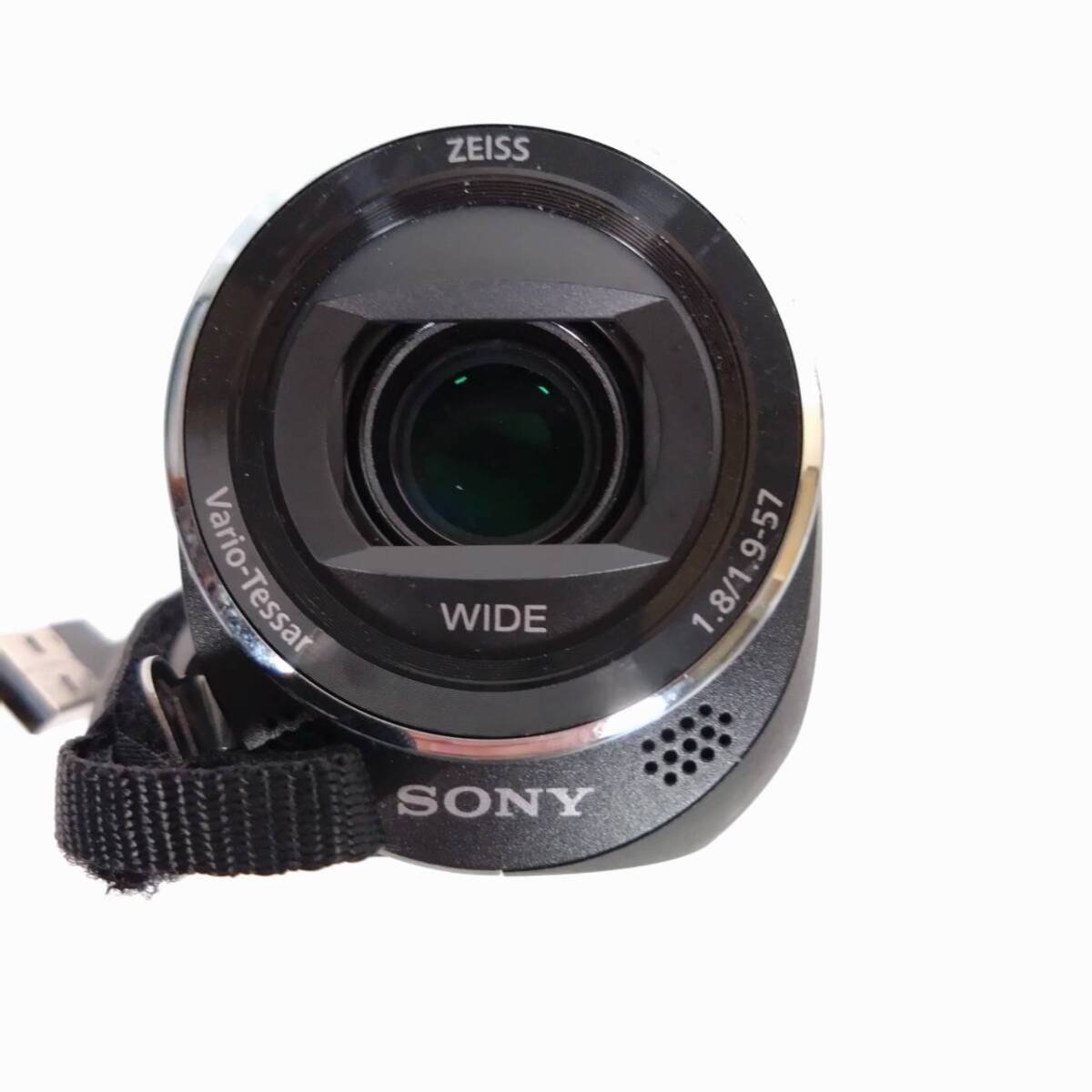 SONY HANDYCAM ソニー ハンディカム デジタルビデオカメラ HDR-CX470 22年製 ブラック 動作未確認 KB2203_画像9