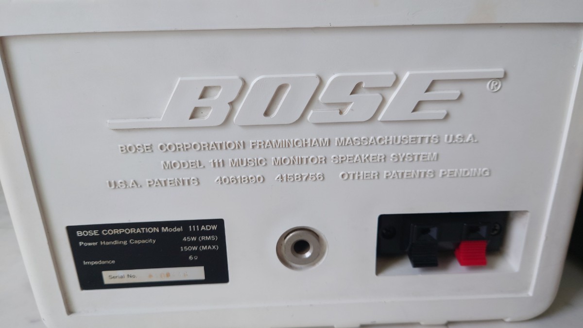 ★　BOSE 101MM と111ADW_画像7