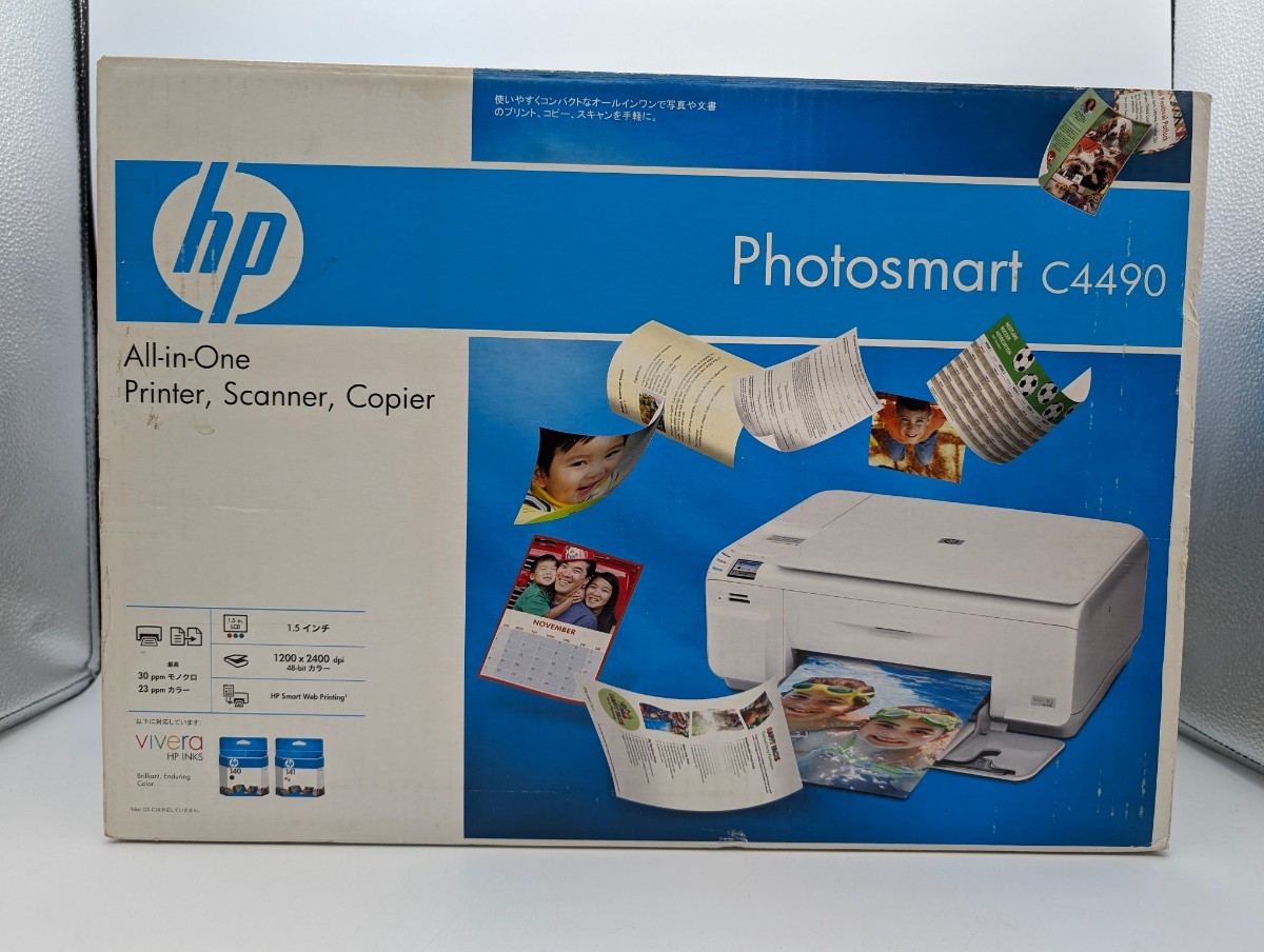 未開封品 HP Photosmart C4490 インクジェットプリンター プリンター hp コピー スキャン 印刷 プリント_画像1
