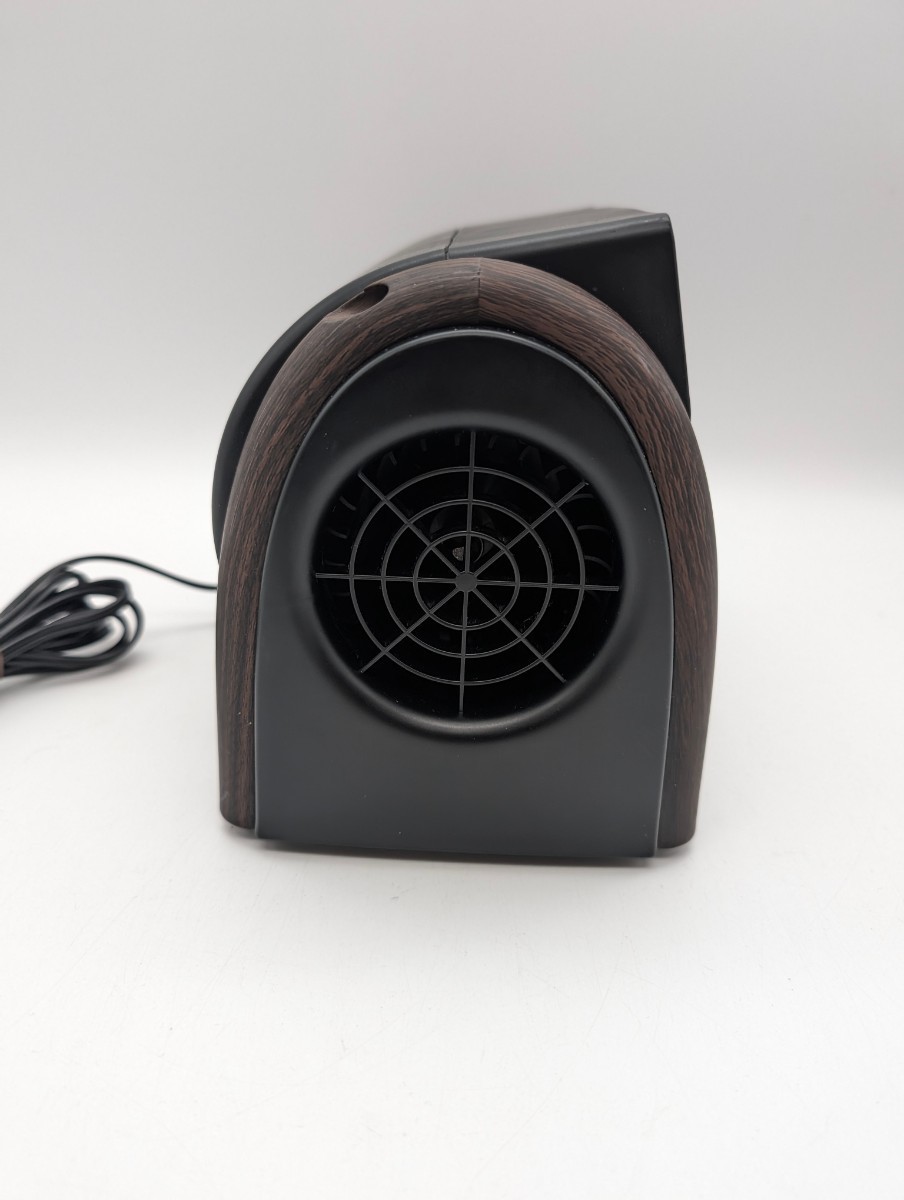  operation goods TEKNOS Tecnos desk electric fan desk fan desk type wood grain TI-3201 dark brown desk Fan