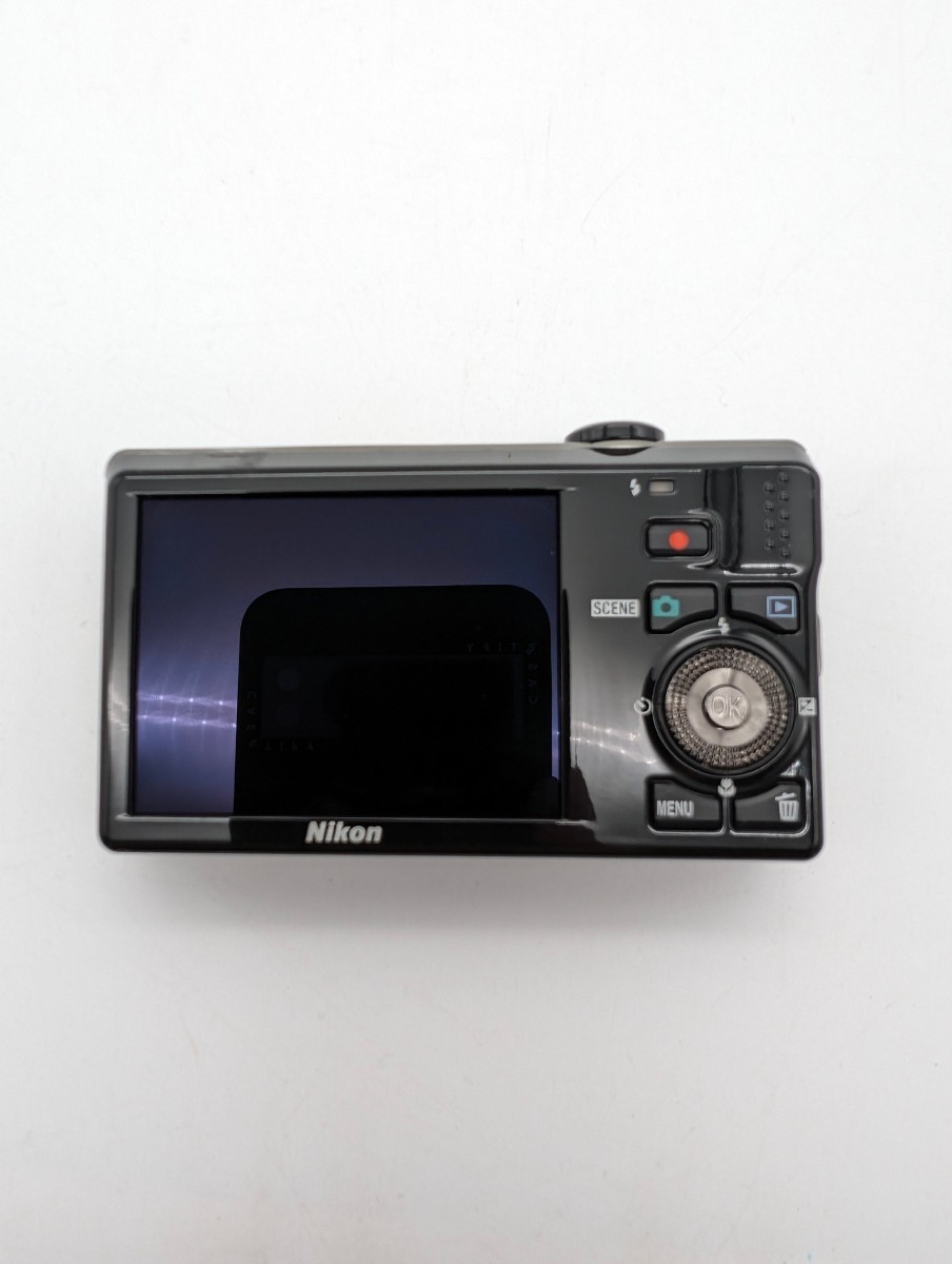 1円スタート Nikon ニコン COOLPIX コンパクトデジタルカメラ クールピクス S6000 ブラック BLACK 黒_画像2