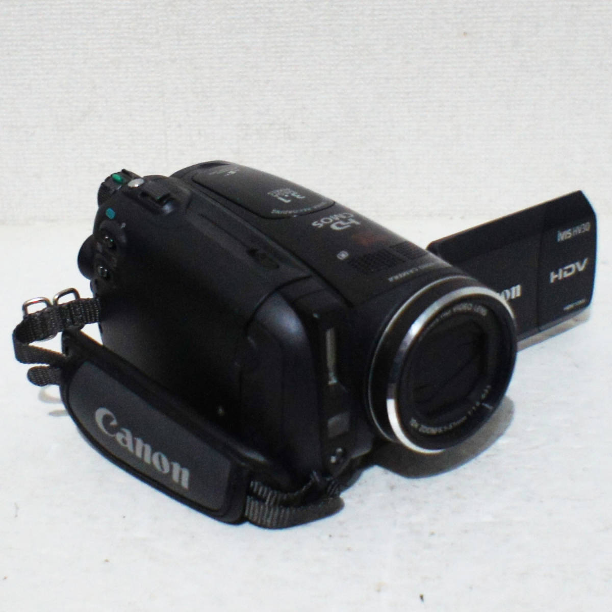 【送料無料】Canon 「IVIS HV30」 HDV miniDV 良品 ビデオカメラ ダビングなどに 動作確認済み_画像2