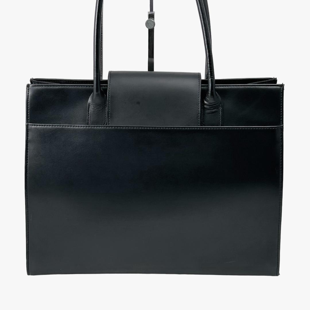  Courreges большая сумка портфель Logo бизнес большая сумка чёрный черный courreges портфель one отметка Logo женский ходить на работу 
