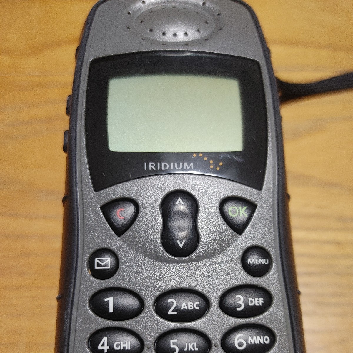 Iridium 9505A world among use is possible only. satellite mobile telephone 