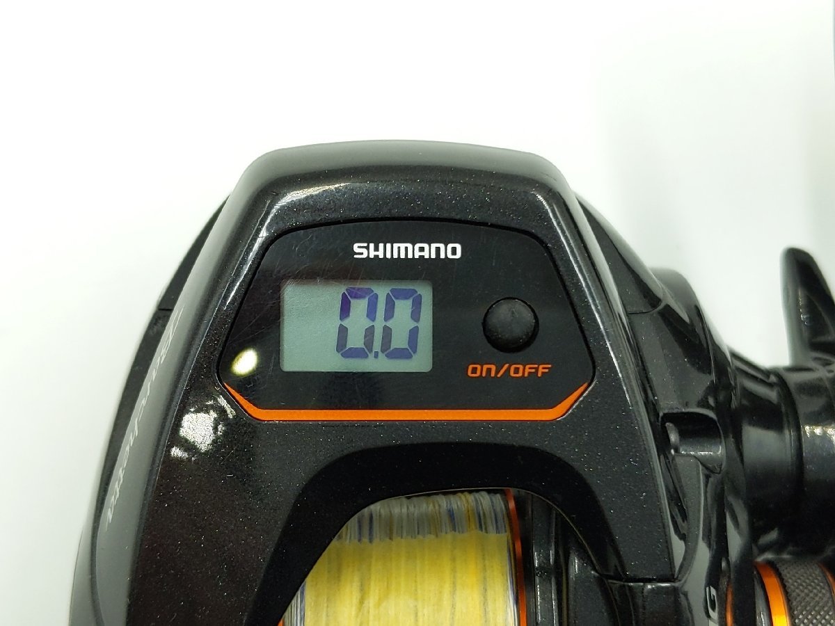 (管79878)美品 Shimano シマノ 21 バルケッタ 150DHHG ベイトリール イカメタル タイラバ オフショア_画像8