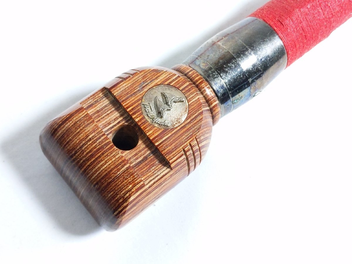 管80982)希少 未使用保管品 釣武者 初代 赤鬼 545 石鯛竿 管80982)希少 未使用保管品 釣武者 初代 赤鬼 545 石鯛竿