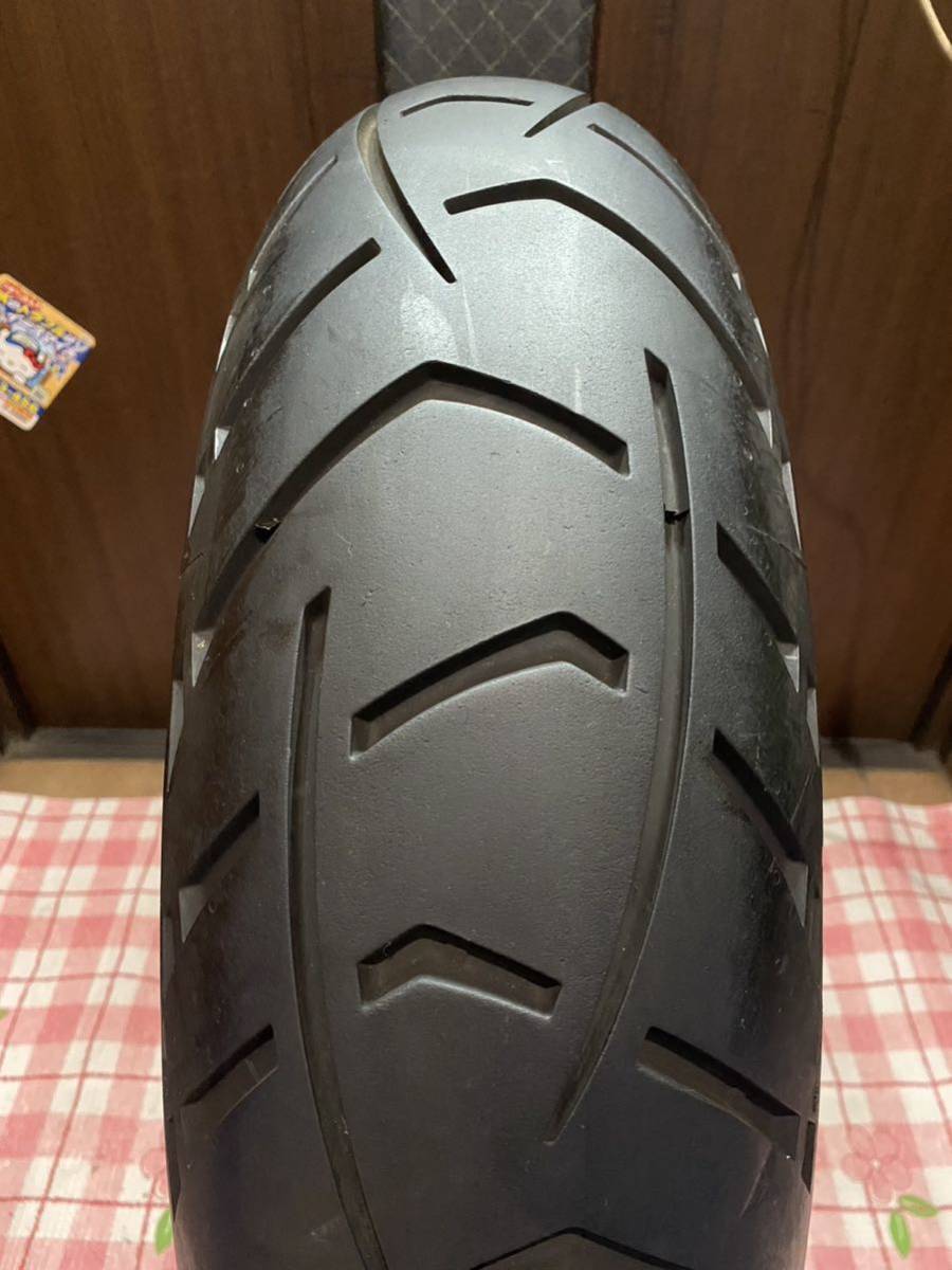 中古MCタイヤ バリ山 METZELER TOURANCE NEXT 170/60R17 メッツラー ツアランス 170 60 17 3916 K4571の画像1