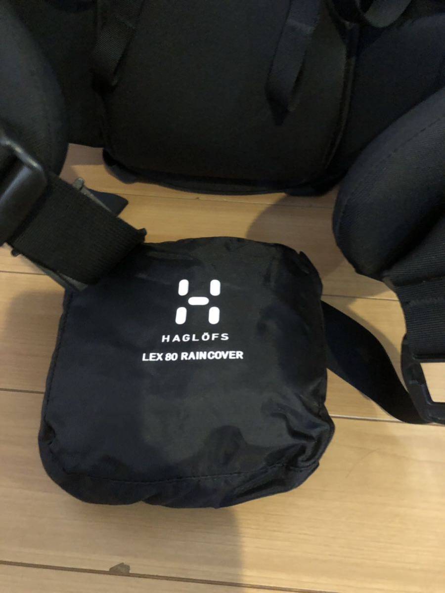 定価54600円 Haglofs LEX80 レックス80 ホグロフス 大型 ザック バックパック 80L_画像7