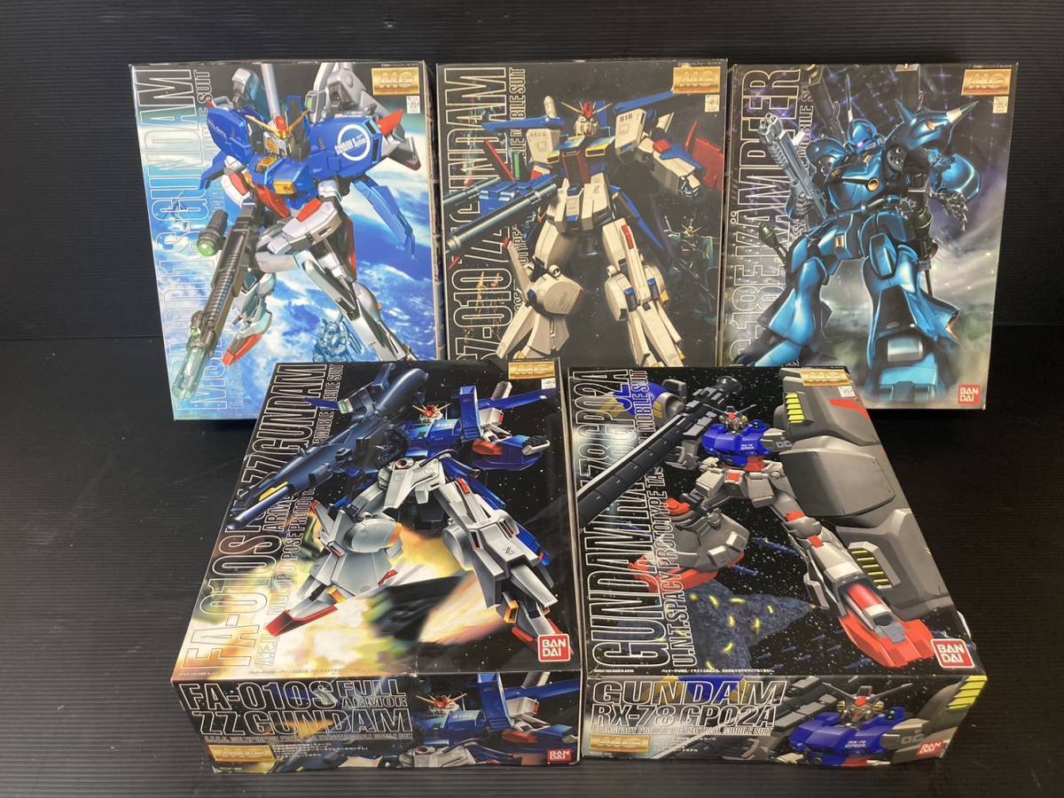 ガンプラMG未組立 5点セット まとめ売り Yahoo!オークション - 【新品未組立】 ガンプラまとめ売り