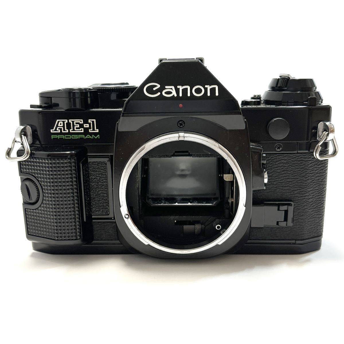 Canon キャノン AE-1 PROGRAM ブラックボディ SIGMA ZOOM-MASTER 1:2.8-4 35-70mm レンズ セット 一眼レフカメラ alp川0207_画像2