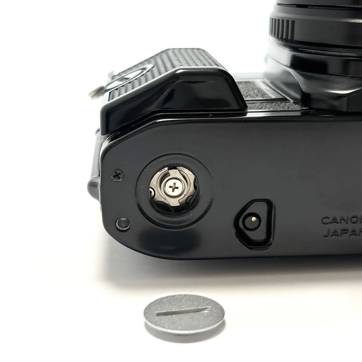 Canon キャノン AE-1 PROGRAM ブラックボディ SIGMA ZOOM-MASTER 1:2.8-4 35-70mm レンズ セット 一眼レフカメラ alp川0207_画像6