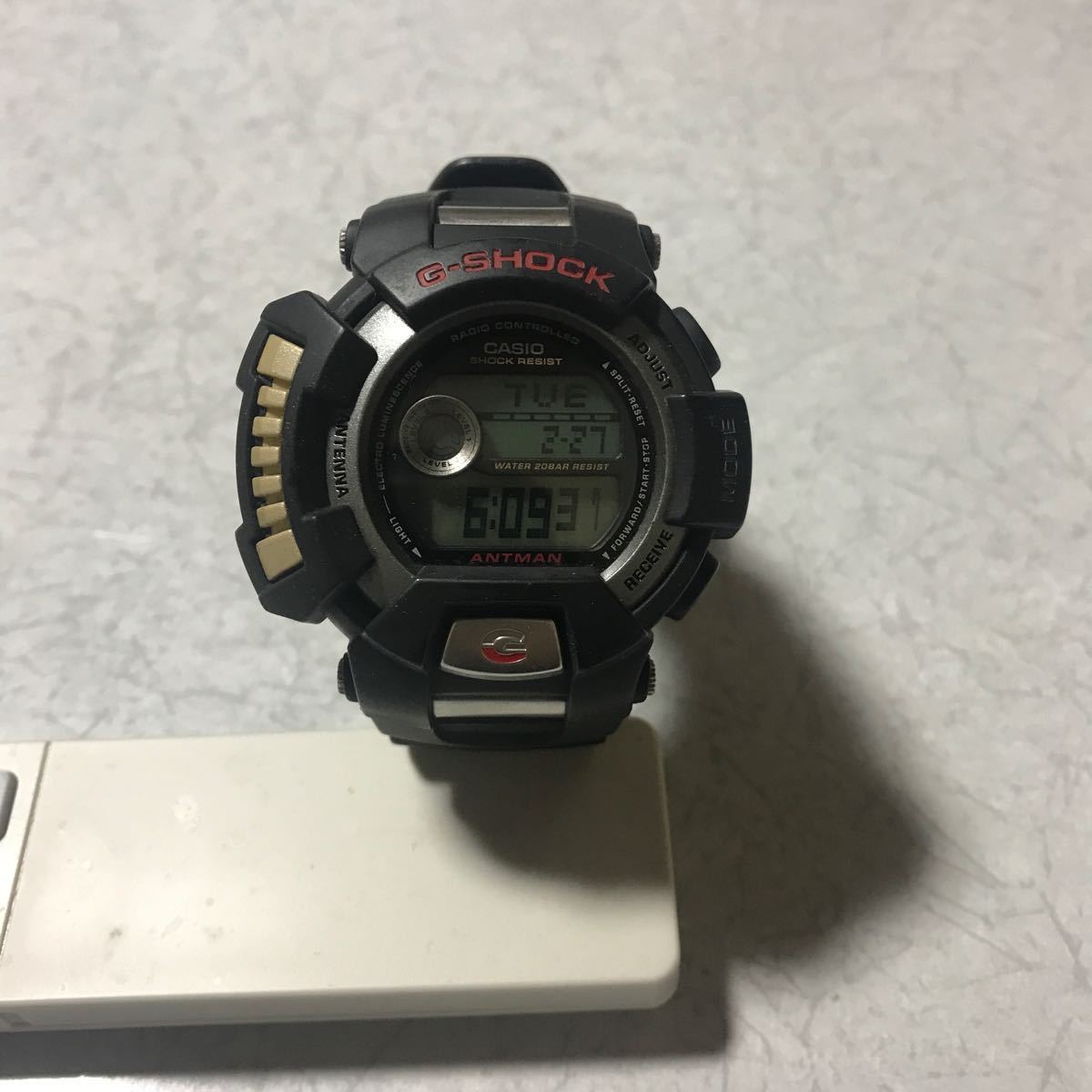 G-SHOCK GW-100 ANTMAN アントマン 生産終了 入手困難 希少 中古品 日常使用 本体のみ 付属品なし 現状渡し CASIO 激レア 電池交換済み_画像1