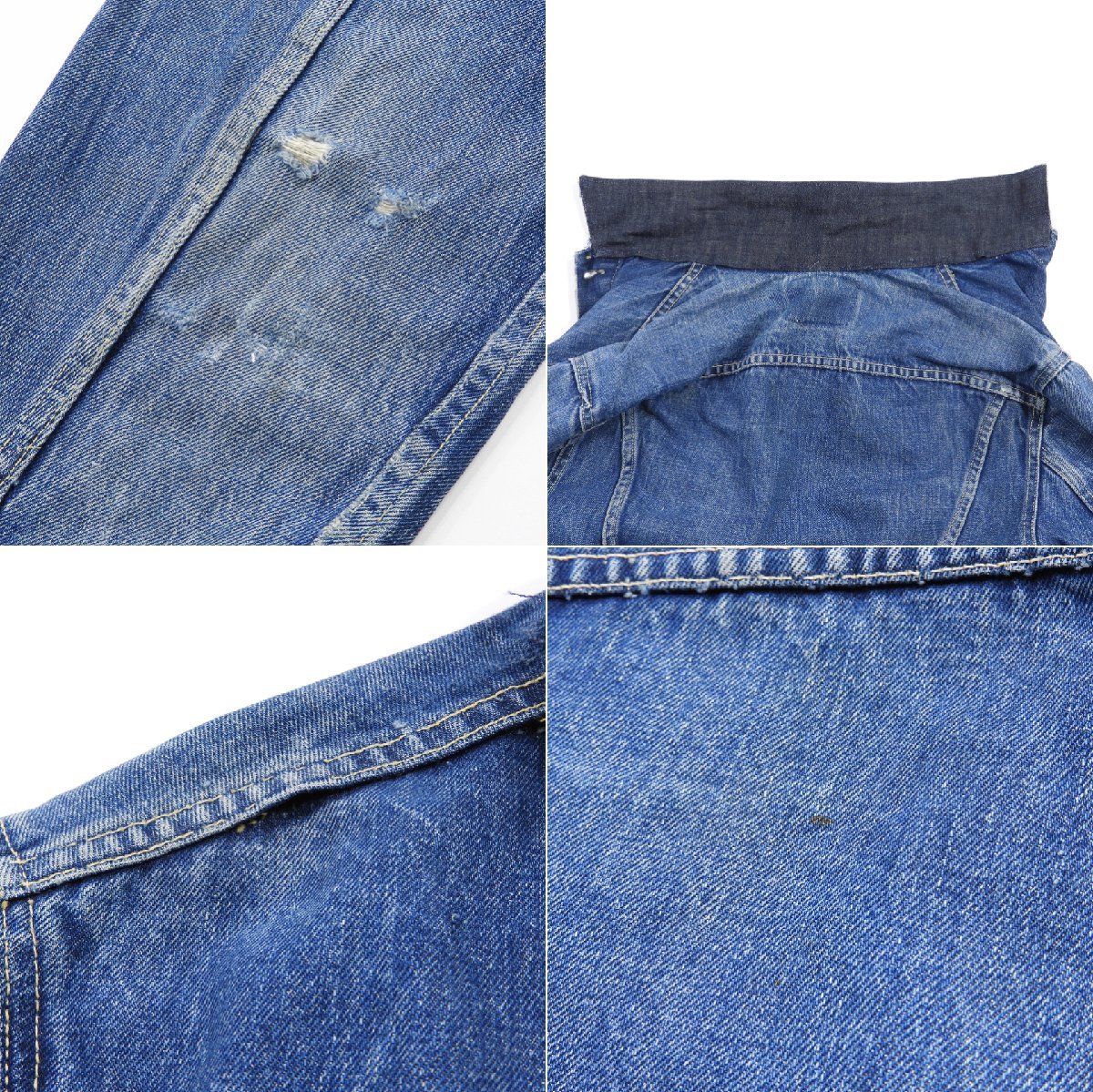 60's LEVIS リーバイス 557 3rd デニムジャケット BIGE #14631 ヴィンテージ ビンテージ アメカジ サード ビッグE Gジャン ジージャン_画像6